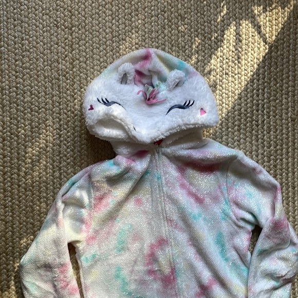 Girls Sainteve Sparkle Unicorn Onsie M (10/12) - Picture 3 of 8